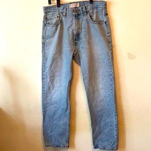 White-washed Regular Fitted Jeans